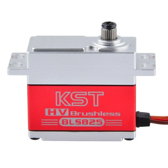Original KST BLS825 V8.0 0.11sec 35kg HV Brushless Digital Standard Motor Metal for Helicopter RC Car Robot Arm Applications
